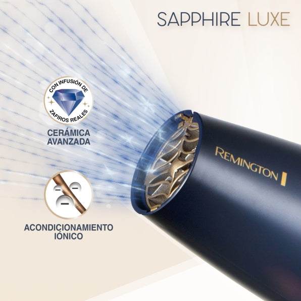 Remington secadora de cabello Sapphire Luxe - D5805 2200W Cuidado personal Costa Rica