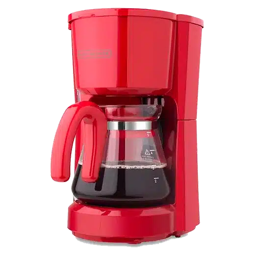 Black+Decker Cafetera 4 En 1 De 5 Tazas Color Rojo - Cm0755-Rla