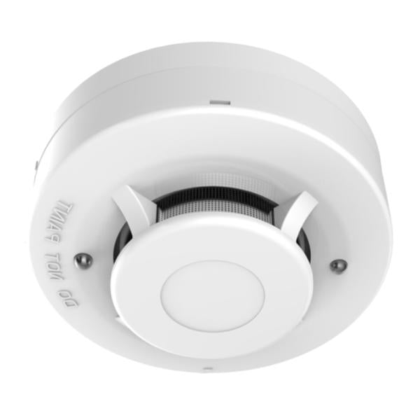 DETECTOR  DE HUMO FOTOELECTRICO HIKVISION DS-PDSMK-4BAR(O-STD) 12V ALAMBRICA 314300029 white ceiling-mounted smoke detector product image