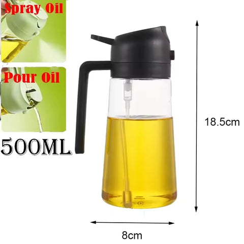 Dispensador De Aceite Multifuncional 2 En 1- Spray Y Antiderrame Gatgets Y Otros Productos Costa Rica