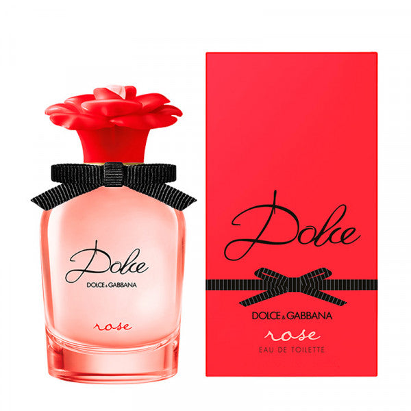 DOLCE & GABBANA DOLCE ROSE EDT 75ml perfume bottle and packaging