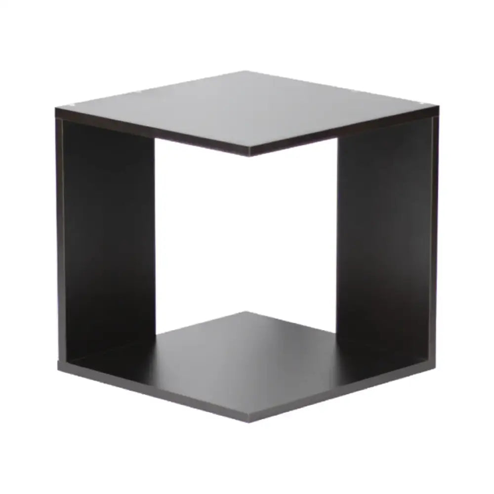 Kenneth Cole estante de cubo color caf‚ oscuro - KCWD2022053-BR estante modular cuadrado color café oscuro