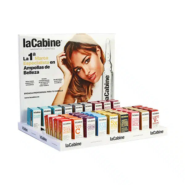 EXPOSITOR FACIAL LACABINE PARA 90 AMPOLLAS MAPD-02199