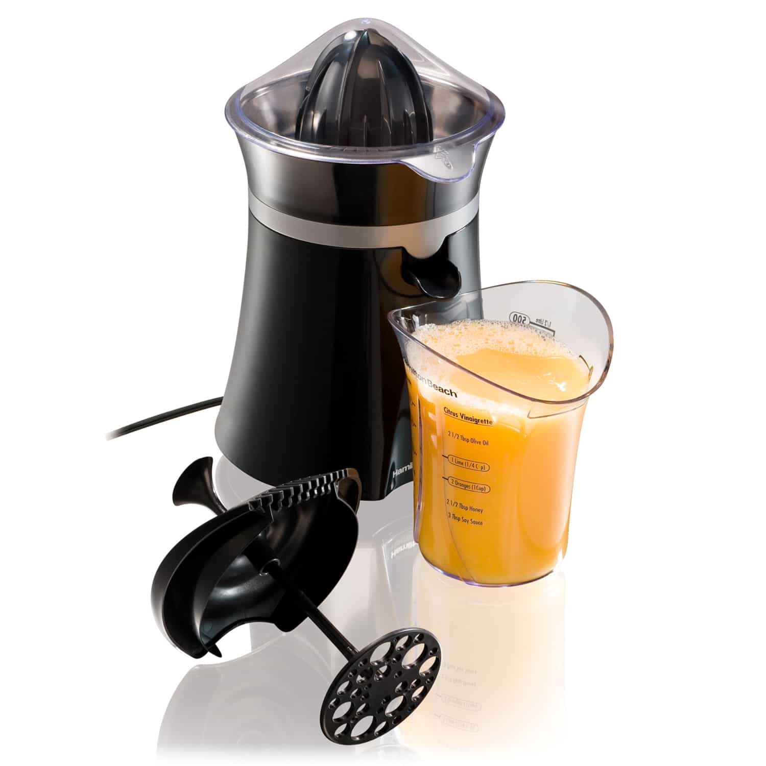 Exprimidor De Citricos Negro Hamilton Beach 66333 Extractores De Jugos Costa Rica