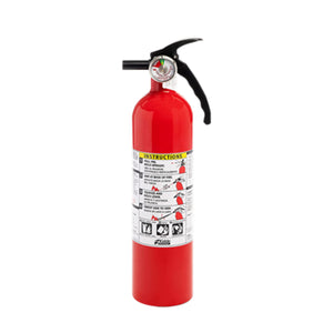 Extintor Kidde FA110 ABC de Polvo Químico 2.5 lb Desechable