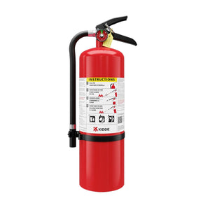 Extintor Kidde PRO10MP de Polvo Químico ABC Recargable de 10 lb