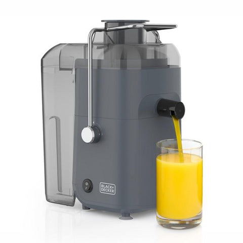 Extractor de Jugos Black+Decker JE260-12DLA 400W 1.6L Gris – Boca Extra Grande