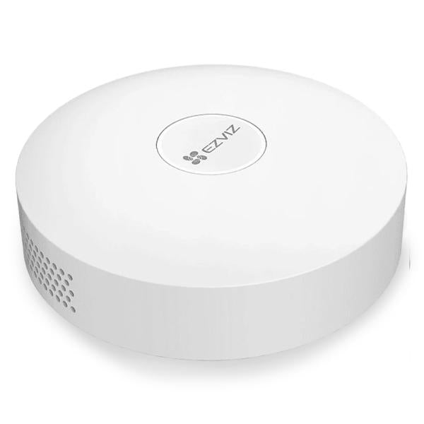 HOME GATEWAY WIRELESS EZVIZ BIDGE CS-A3-A0-W EU-STD 312800202 compact white circular wireless gateway device