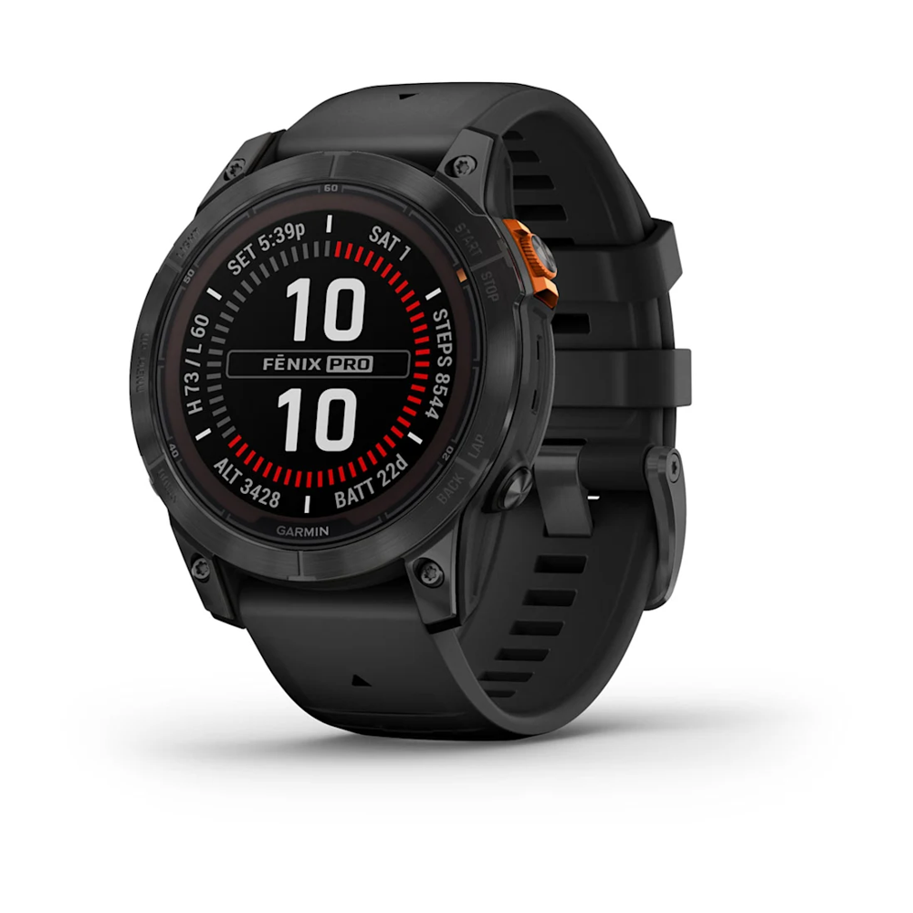 Smartwatch Garmin fēnix 7 Pro Solar 47mm Negro GPS Multibanda 010-02777-02