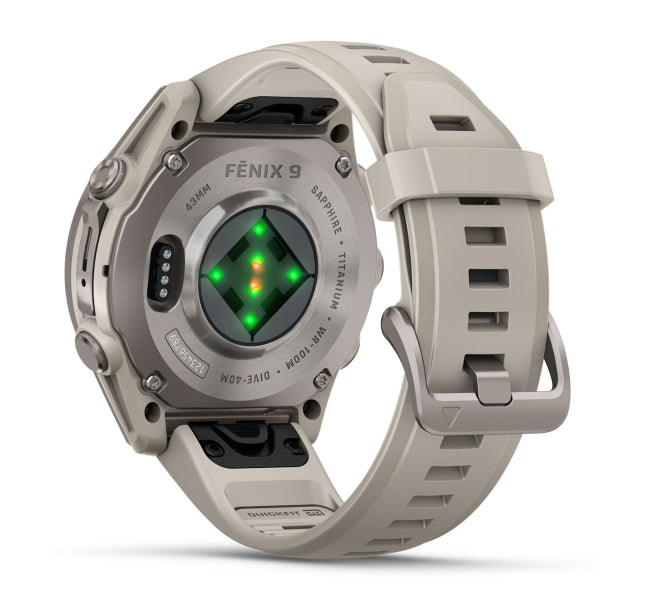 Smartwatch Garmin fēnix 9 43mm Titanio AMOLED GPS Fog Gray 010-04761-00