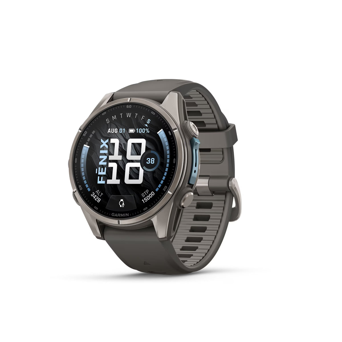 Smartwatch Garmin fēnix 9 43mm Titanio AMOLED GPS Pebble Gray 010-04761-10