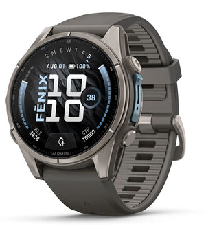Smartwatch Garmin Fenix 9 51mm Titanio AMOLED GPS Pebble Gray 010-04763-00