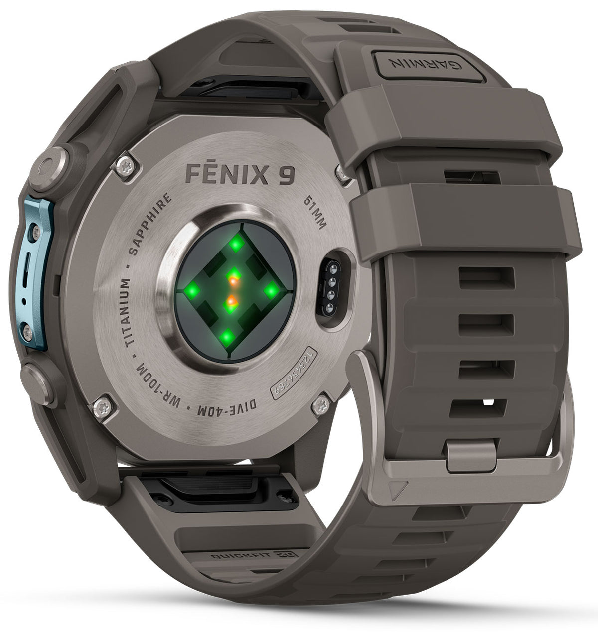 Smartwatch Garmin Fenix 9 51mm Titanio AMOLED GPS Pebble Gray 010-04763-00