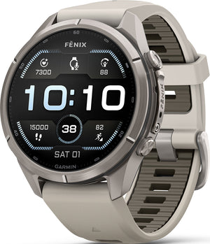 Smartwatch Garmin Fenix 9 Pro 43mm Titanio AMOLED GPS Fog Gray 010-04335-85
