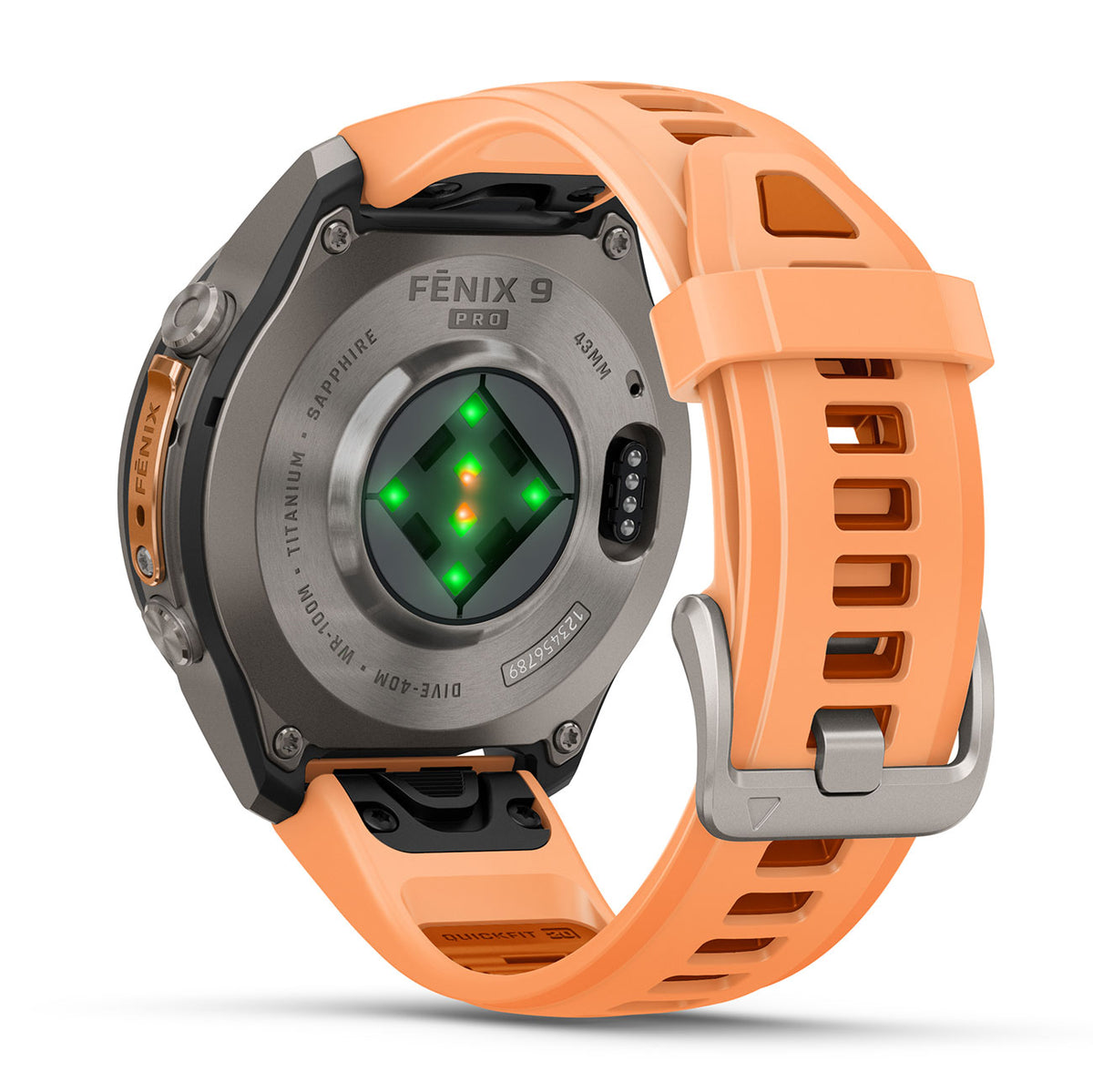 Smartwatch Garmin Fenix 9 Pro 43mm Titanio AMOLED GPS Shell Pink 010-04335-05