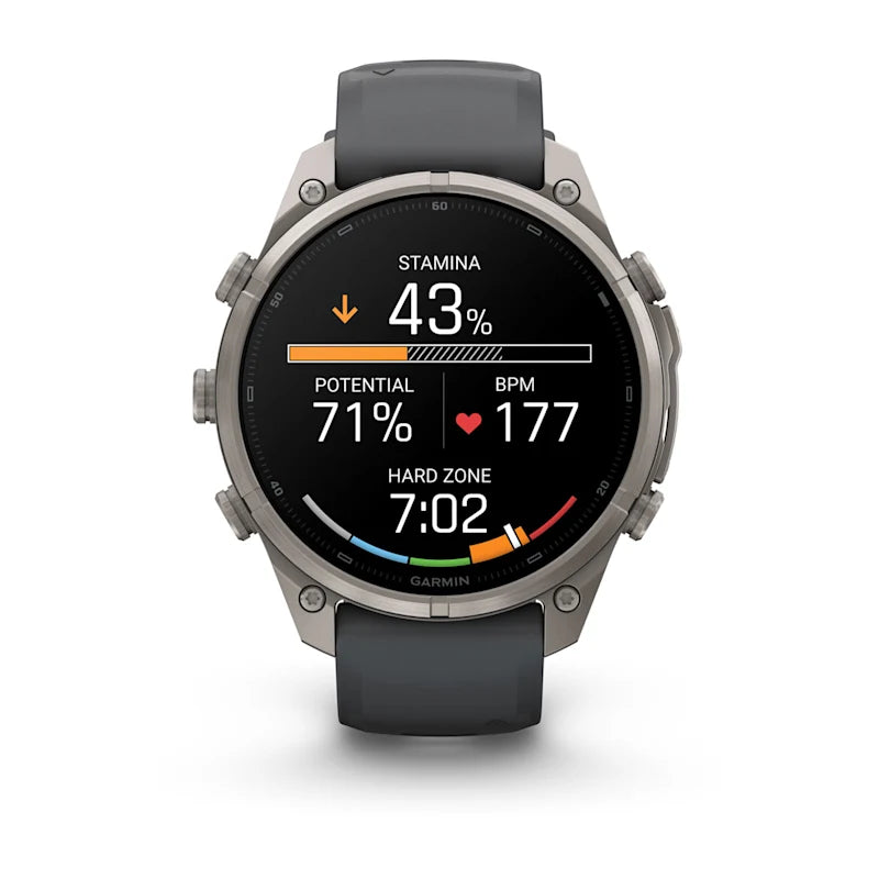 Garmin Fenix 9 Pro inReach 47 mm Titanio AMOLED GPS Graphite/Black 010-04336-20