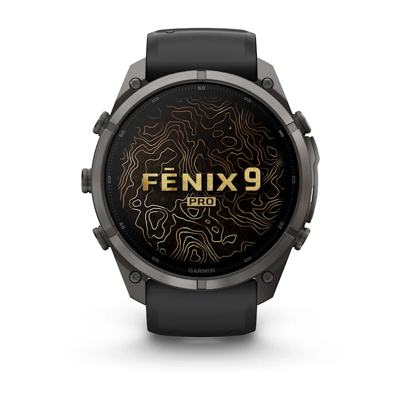 Smartwatch Garmin Fenix 9 Pro inReach 51 mm Titanio DLC Carbon Gray AMOLED GPS 010-04337-10