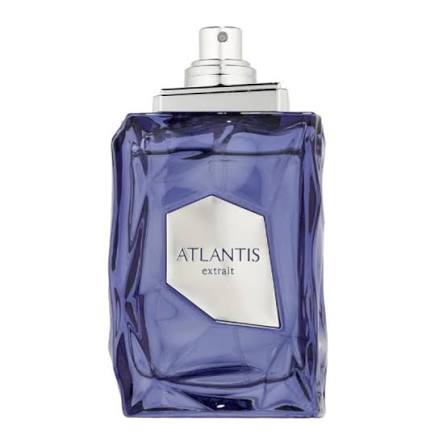 FRENCH AVENUE ATLANTIS EXPD 100ML perfume bottle with purple geometric design