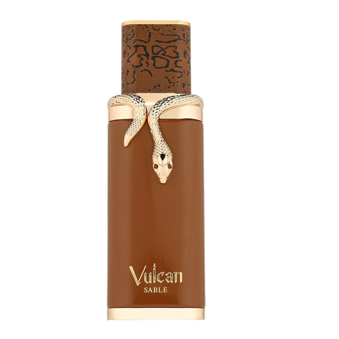FRENCH AVENUE VULCAN SABLE EDP 100ML perfume bottle with gold snake design