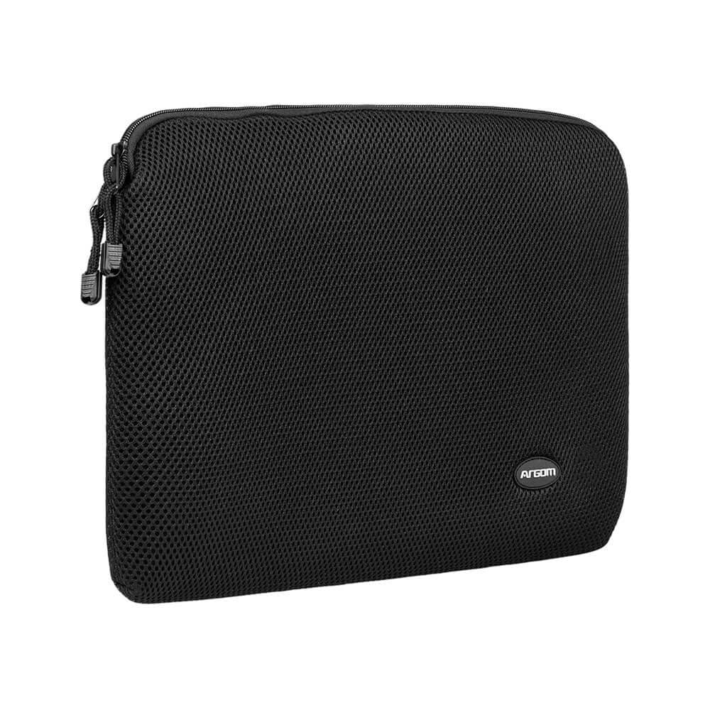 Funda portátil antigolpes 15.6 de neopreno negra, ligera y protectora para laptops.