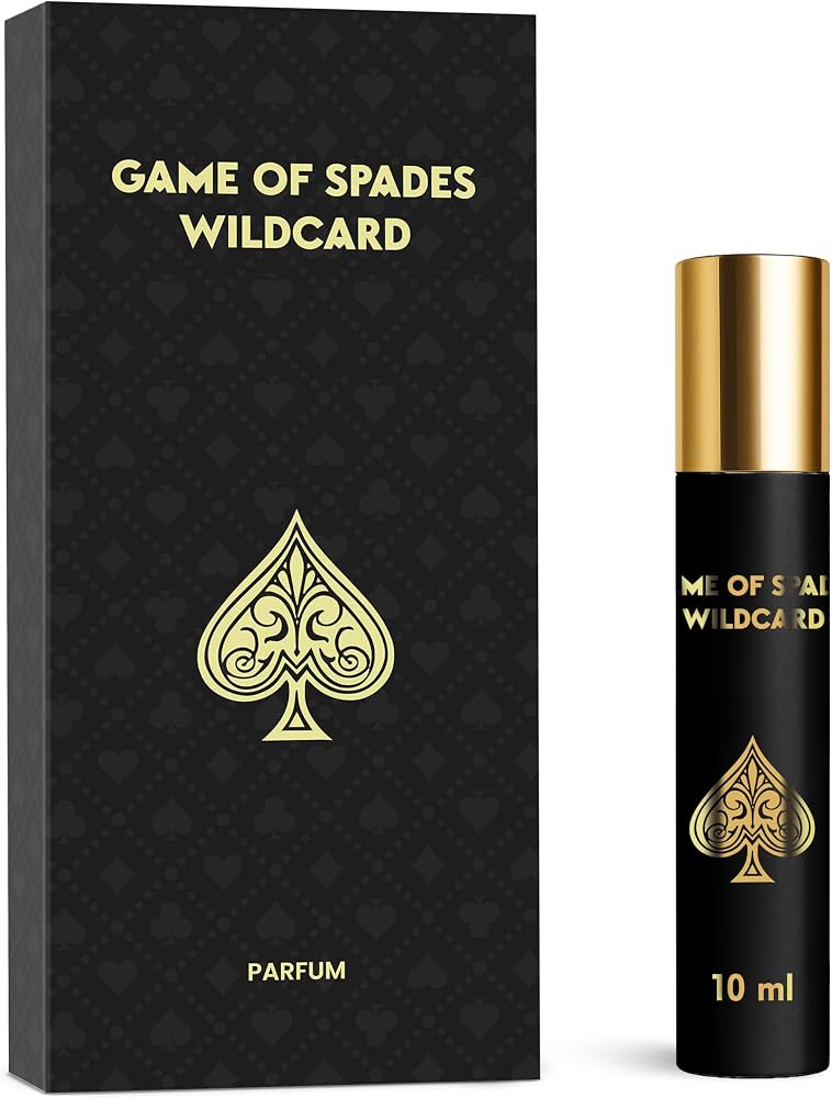 GAME OF SPADES WILDCARD MINI 10 ML perfume bottle and packaging
