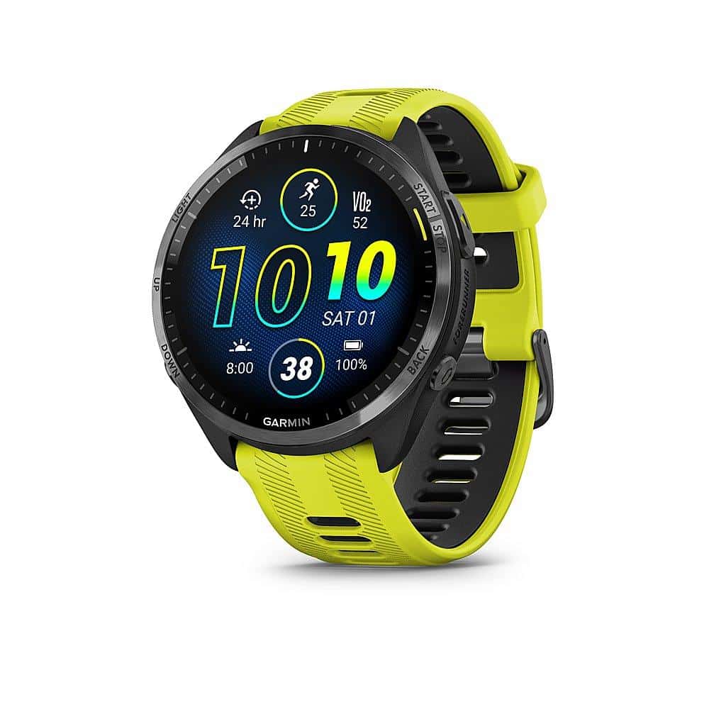Reloj Garmin Forerunner 965 Amarillo Smartwatch Costa Rica