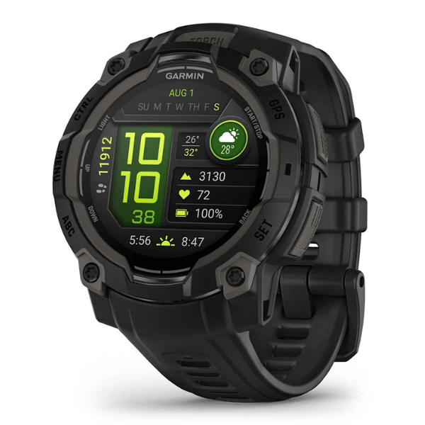 Reloj inteligente Instinct 3 – 45 mm, AMOLED Negro Garmin Costa Rica