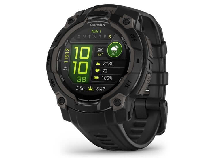 Reloj inteligente Instinct 3 – 45 mm, AMOLED Negro Garmin Costa Rica