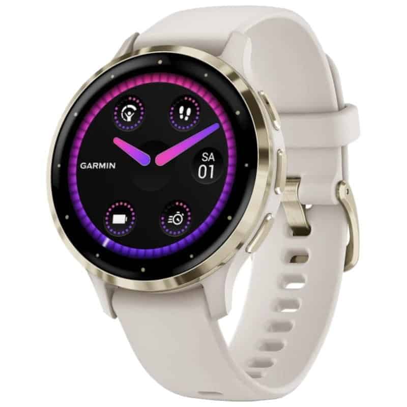 Reloj Inteligente Garminvenu 3S Dorado / Gris Smartwatch Costa Rica