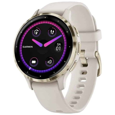 Reloj Inteligente Garminvenu 3S Dorado / Gris Smartwatch Costa Rica