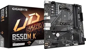 Tarjeta Madre Gigabyte B550M K AM4 Micro ATX DDR4 PCIe 4.0