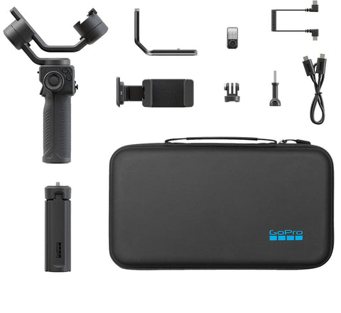 GIMBAL GOPRO FLUID PRO AI AGMSS-011 ESTABILIZADOR 3 EJES CON SEGUIMIENTO IA