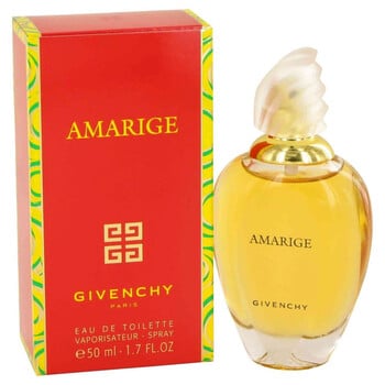 Givenchy Amarige Edt 100 Ml Lady perfume bottle and red box product image