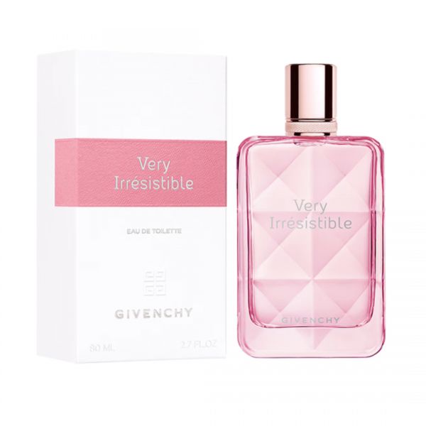 GIVENCHY VERY IRRESISTIBLE EDT 80 ML perfume bottle and box