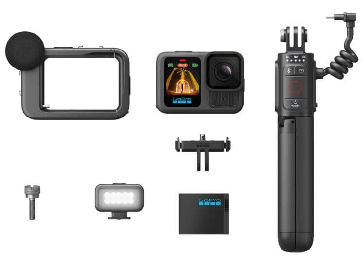Accesorios de GOPRO CAMARA HERO13 CREATOR EDITION, ideal para videografía y fotografía.