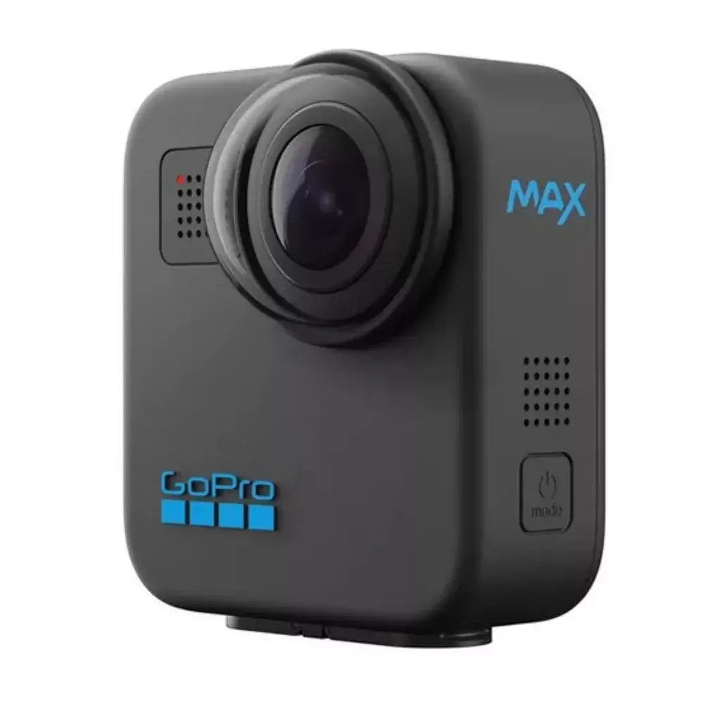 GoPro cámara 360 estabilizada, ideal para capturas panorámicas de alta calidad.