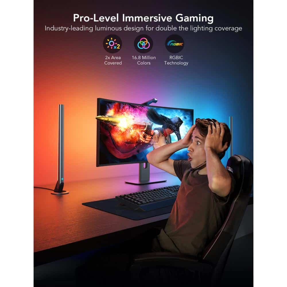 Cable De Luces + Torres Govee Dreamview G1 Pro Gaming Light 24-29" H604A B604A111-Of-La Bombillos Inteligentes Costa Rica