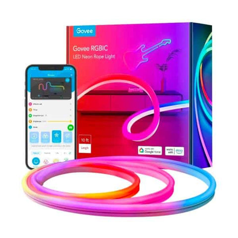 Cable De Luces Govee Led Neon 3 Metros H61A01D1-Of-La Bombillos Inteligentes Costa Rica