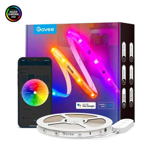 Luces Led Cable De Luces Govee Led Rgbic Wifi + Bluetooth Led Con Covertor De Proteccion 5Mts H619A1D1-Of-La Costa Rica