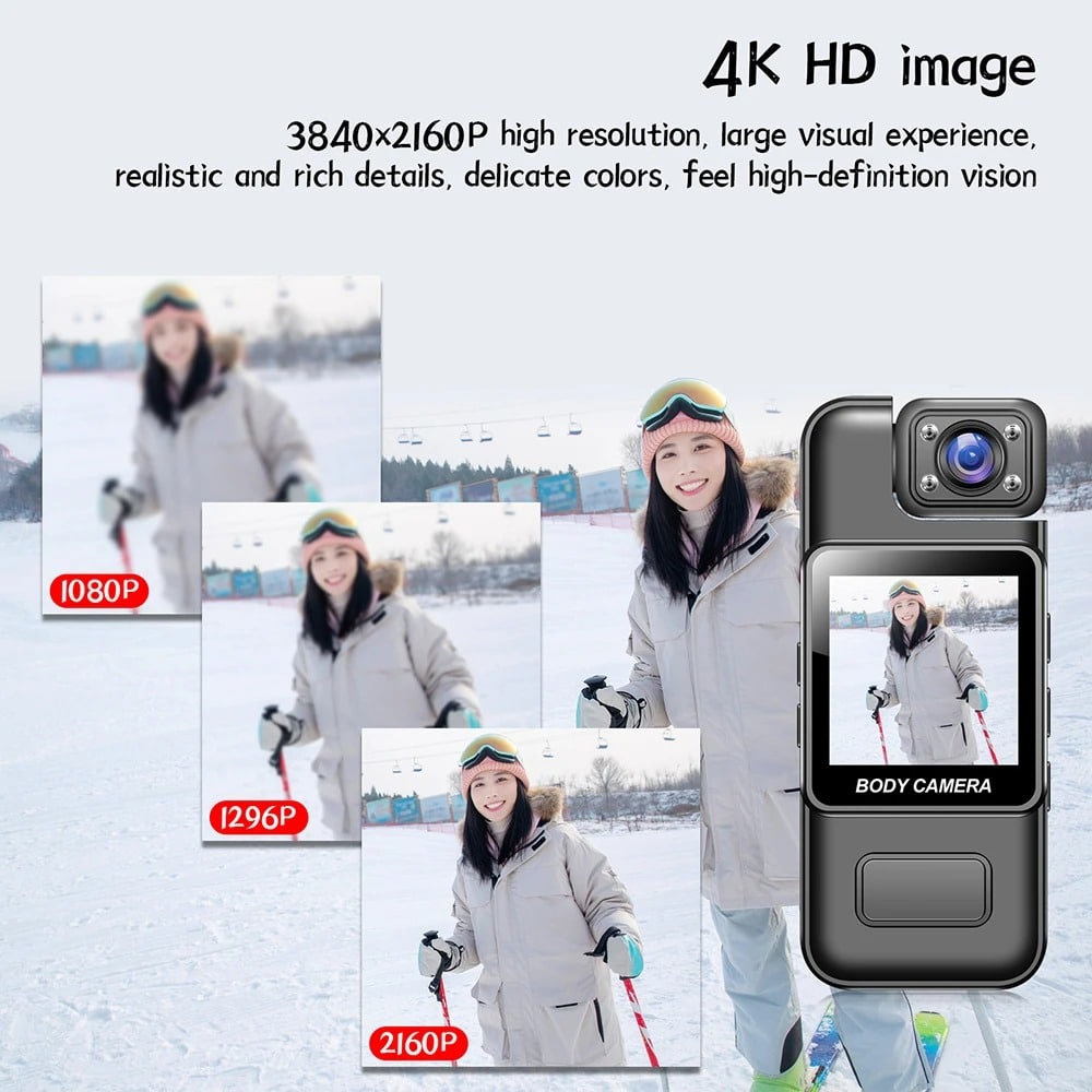 Grabadora De Deportes Al Aire Libre FHD 4K con visión nocturna BodyCam Cámaras Profesionales Costa Rica