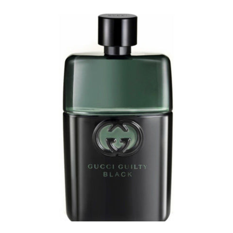 GUCCI GUILTY BLACK POUR HOMME EDT 90ML fragrance bottle