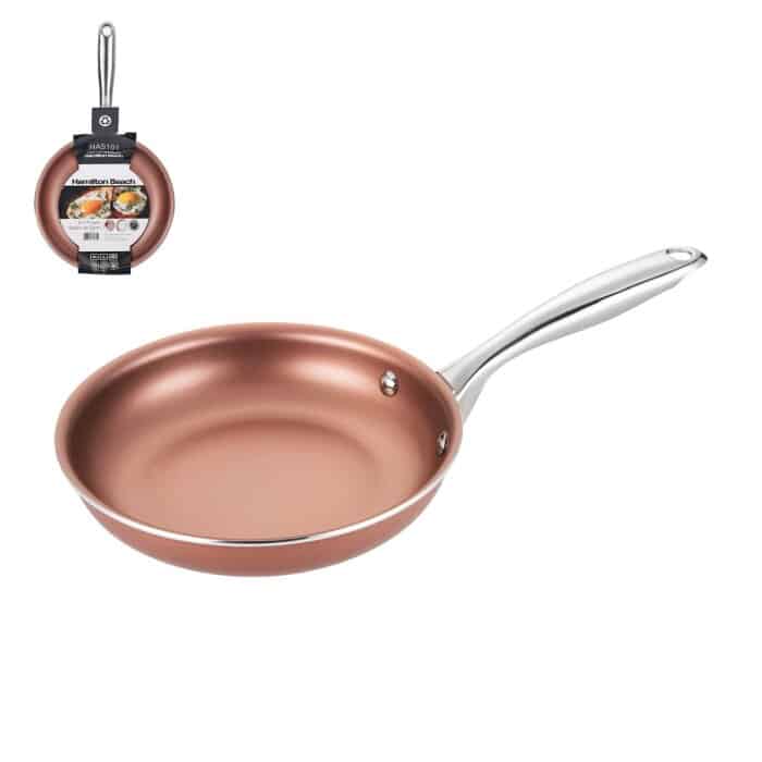 Hamilton Beach Sarten Antiadherente 20Cm | 8" Rose Gold Induccion 3.0Mm Has101 Productos De Cocina > Ollas Costa Rica
