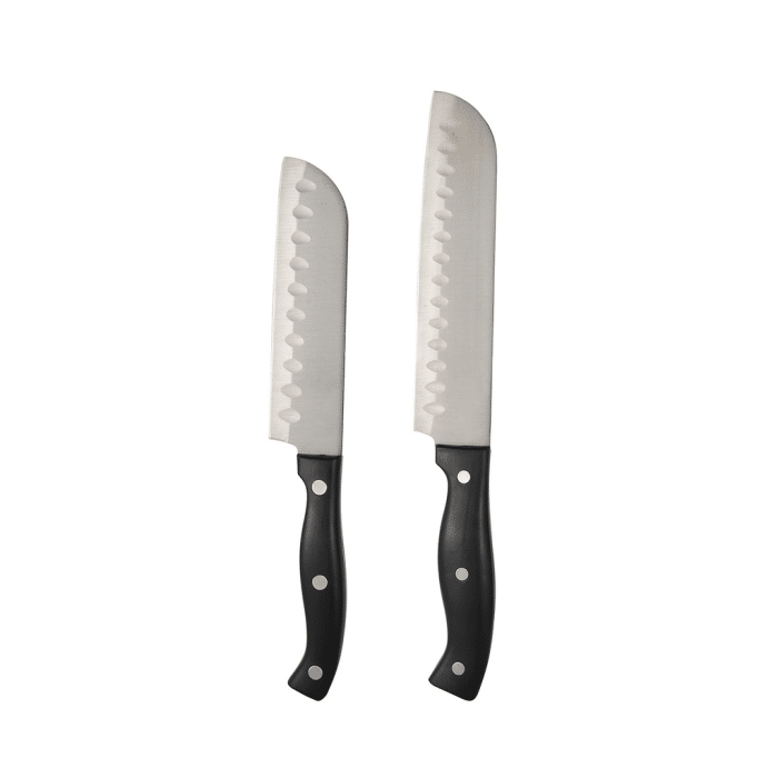 Hamilton Beach Set Cuchillos 2 Pzas Santoku 2.2 Mm Acero Inox Hdb604 Productos De Cocina > Cuchillos Y Otros Costa Rica