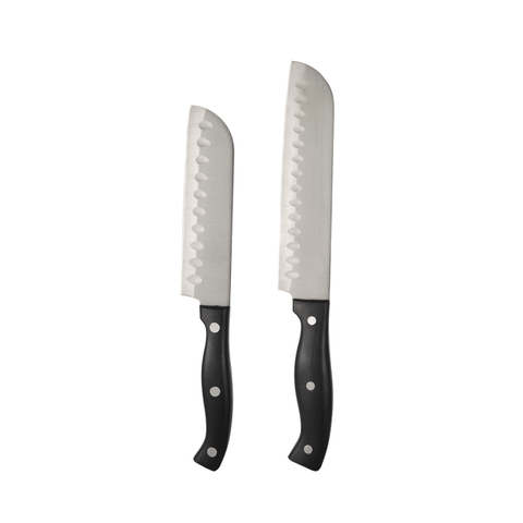 Hamilton Beach Set Cuchillos 2 Pzas Santoku 2.2 Mm Acero Inox Hdb604 Productos De Cocina > Cuchillos Y Otros Costa Rica