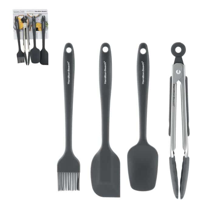 Hamilton Beach Set Utensilios Silicona 4 Pzas Profesional Hgh604 Cuchillos Y Otros Costa Rica