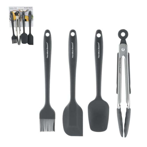 Hamilton Beach Set Utensilios Silicona 4 Pzas Profesional Hgh604 Cuchillos Y Otros Costa Rica