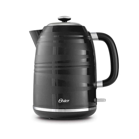 Hervidor Eléctrico Oster - Capacidad 1.7 Litros - Apagado Automático - Filtro De Agua Removible - Base Giratoria 360° - 1850W - Negro Productos De Cocina > Hervidor De Agua Costa Rica