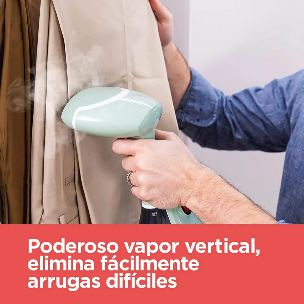 Plancha Vertical de Vapor Black+Decker HGS250-LA 1400W 200ml con Accesorios