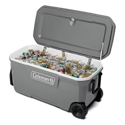 Hielera Coleman 100 QT con Ruedas Gris 2187695
