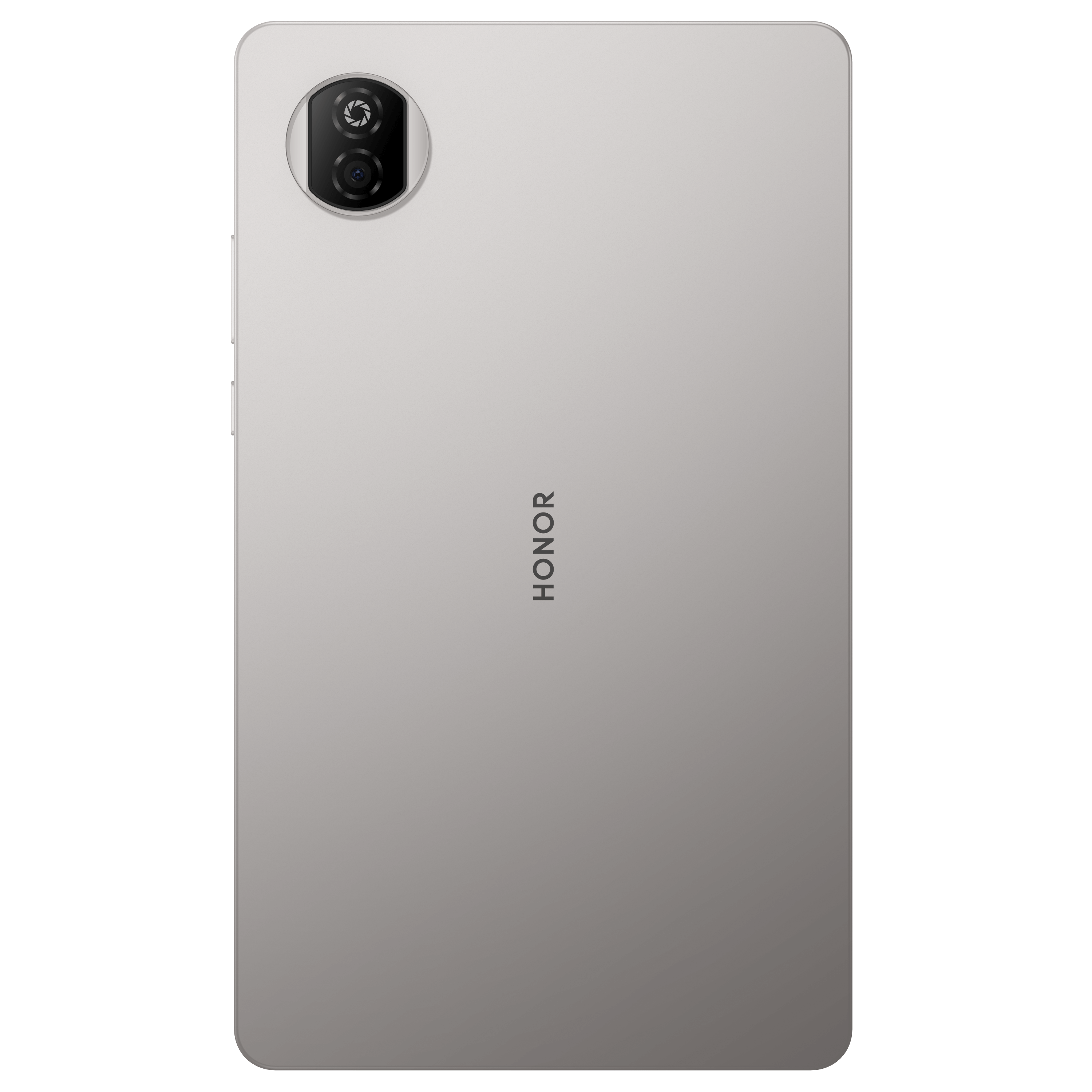 Tablet Honor Pad X7 8GB vista posterior en color gris, elegante y ligera perfecta para el uso diario.